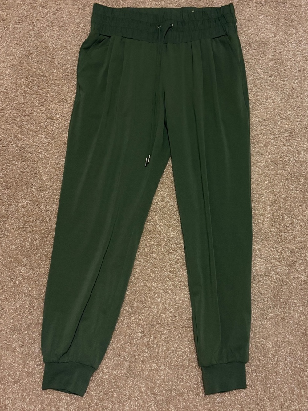 Ophelia Roe Women's M Green Lightweight Casual Jogger-Style Pants